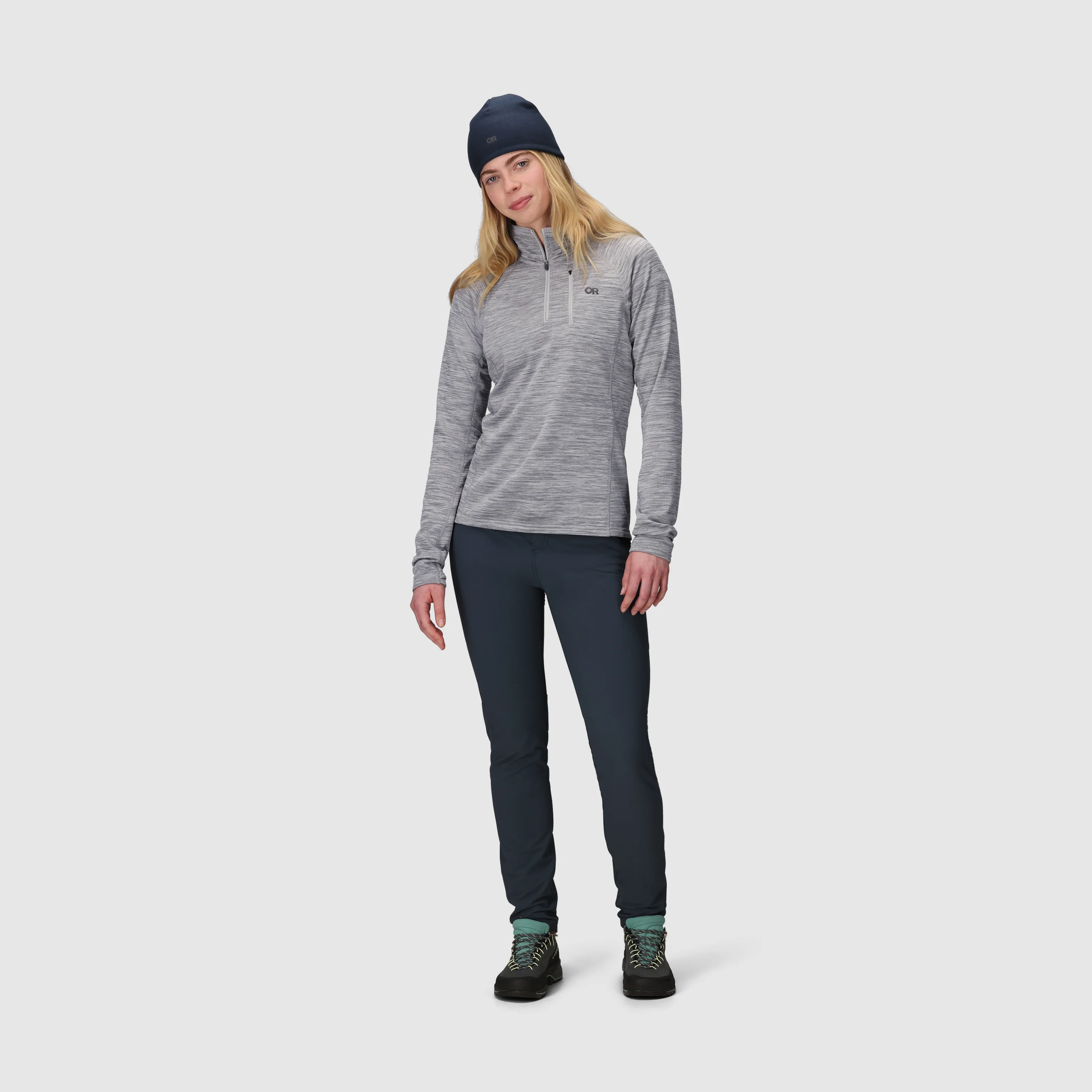 Women's Vigor Grid Fleece Quarter Zip