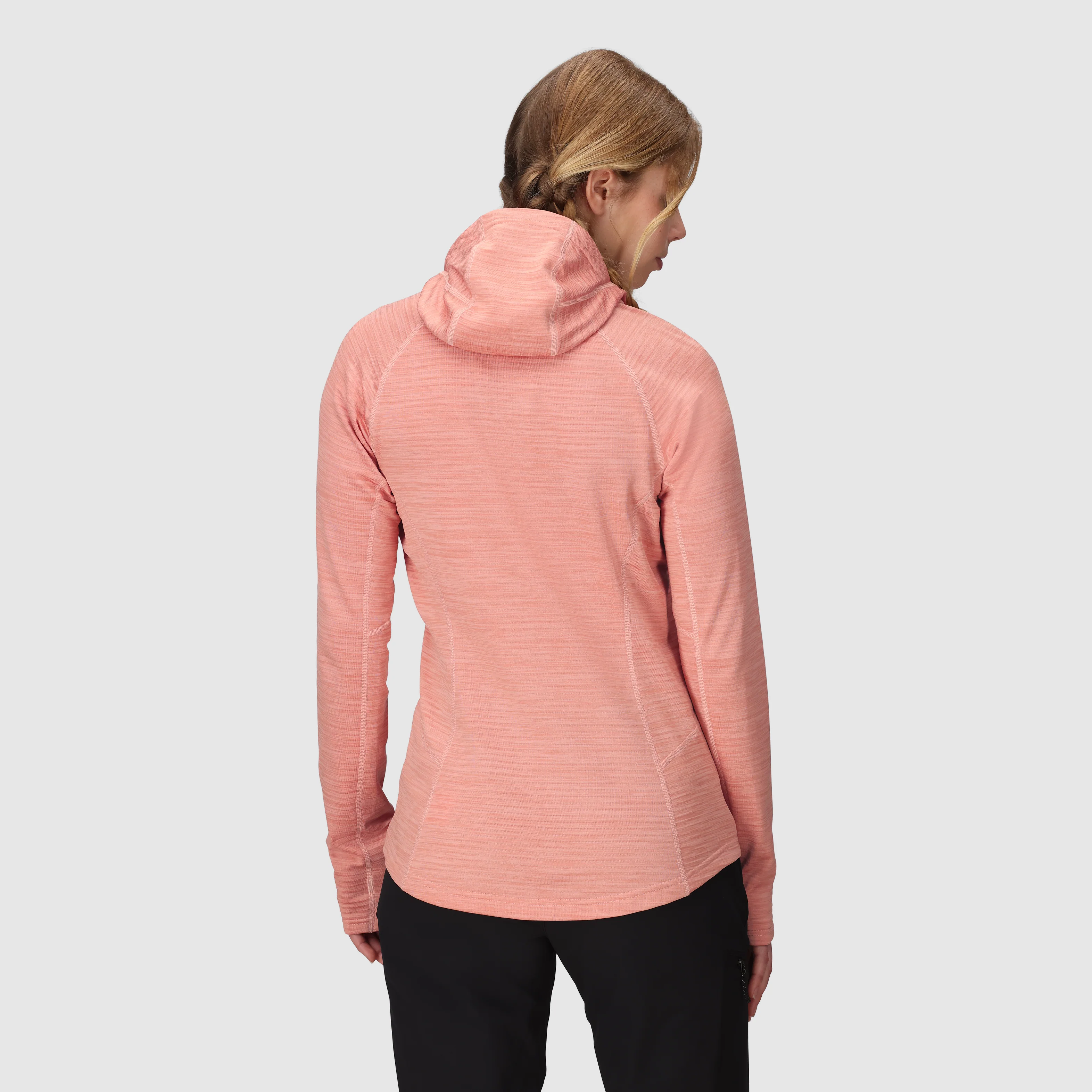 Women's Vigor Grid Fleece Pullover Hoodie