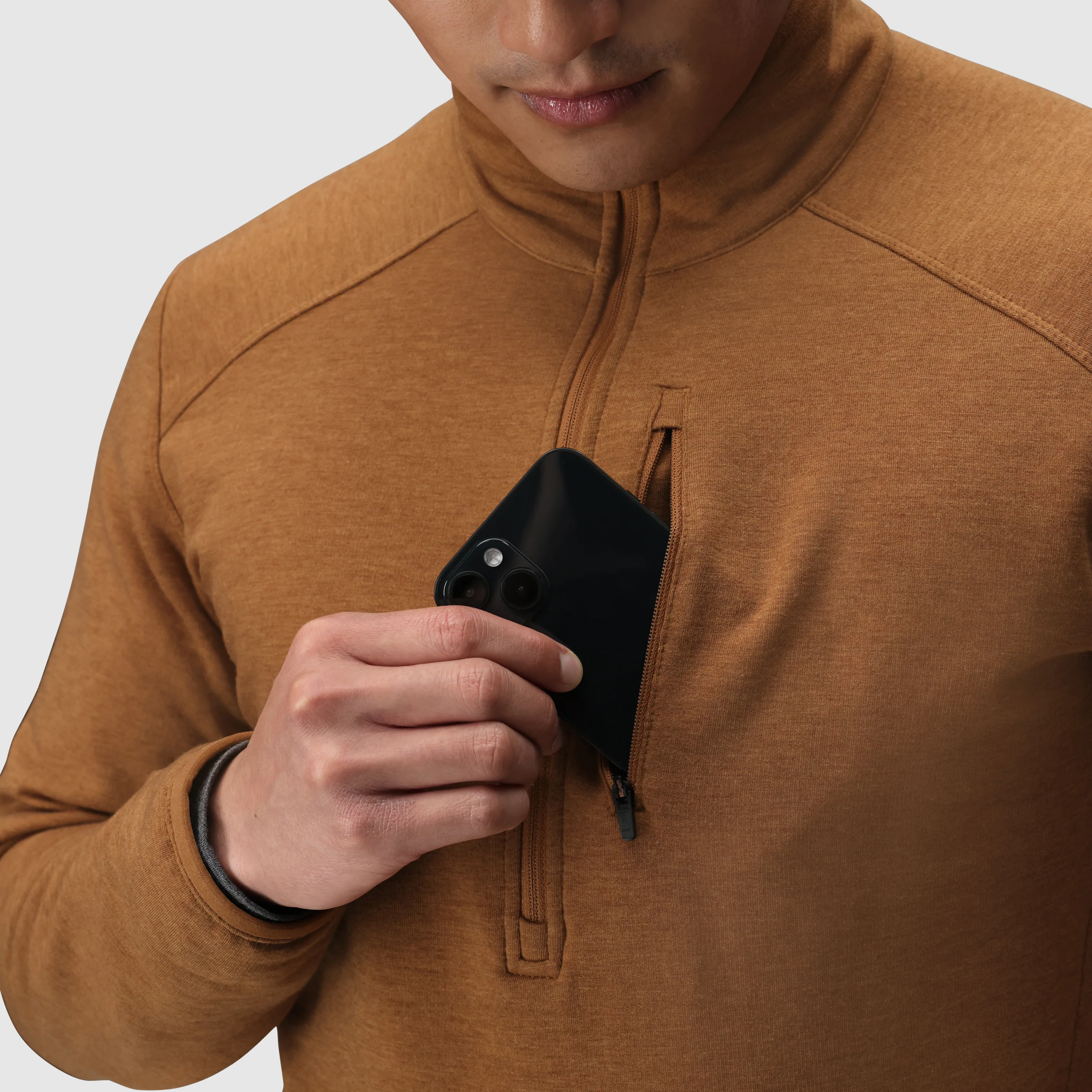 Men's Crescent Fleece Half Zip