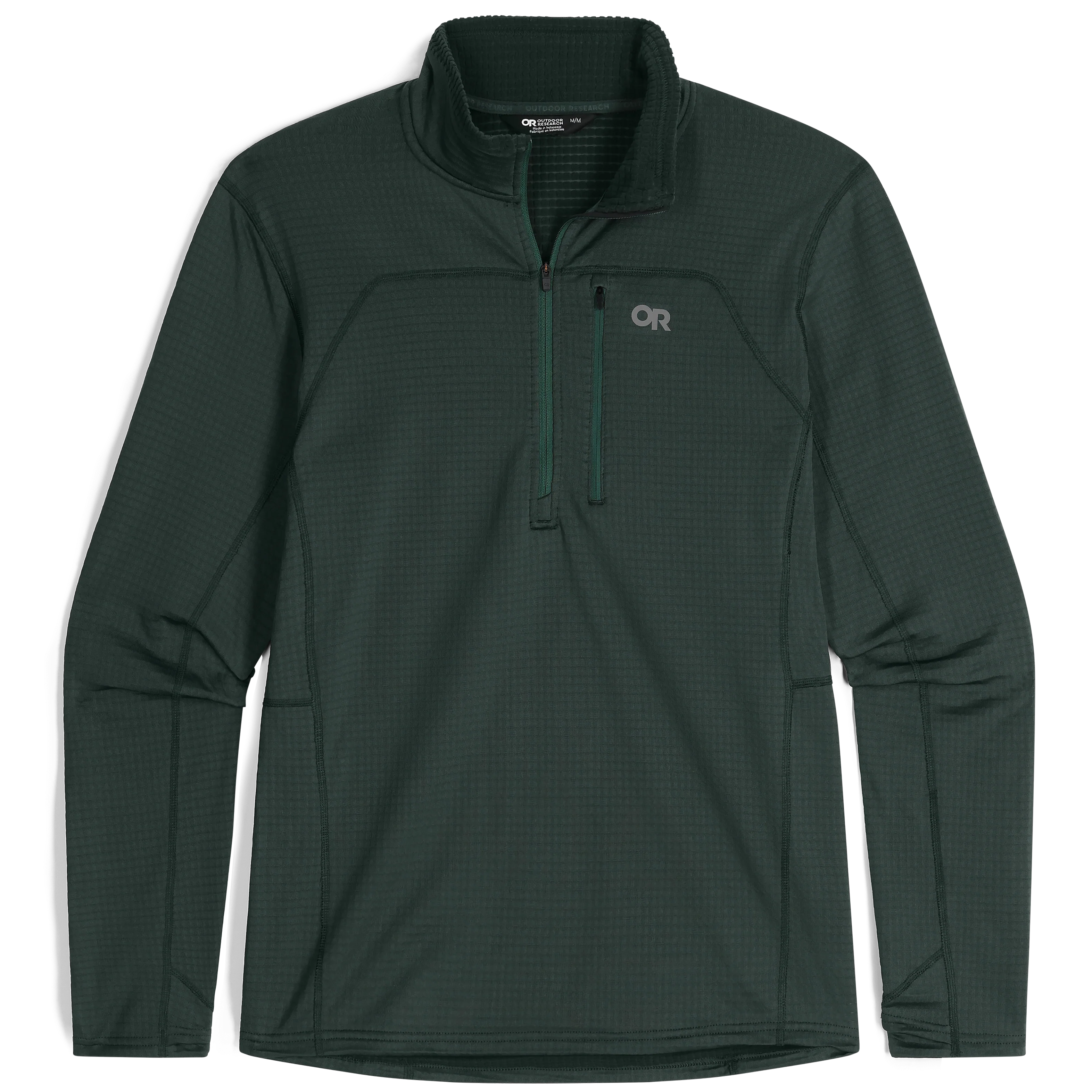 Men's Vigor Grid Fleece Half Zip