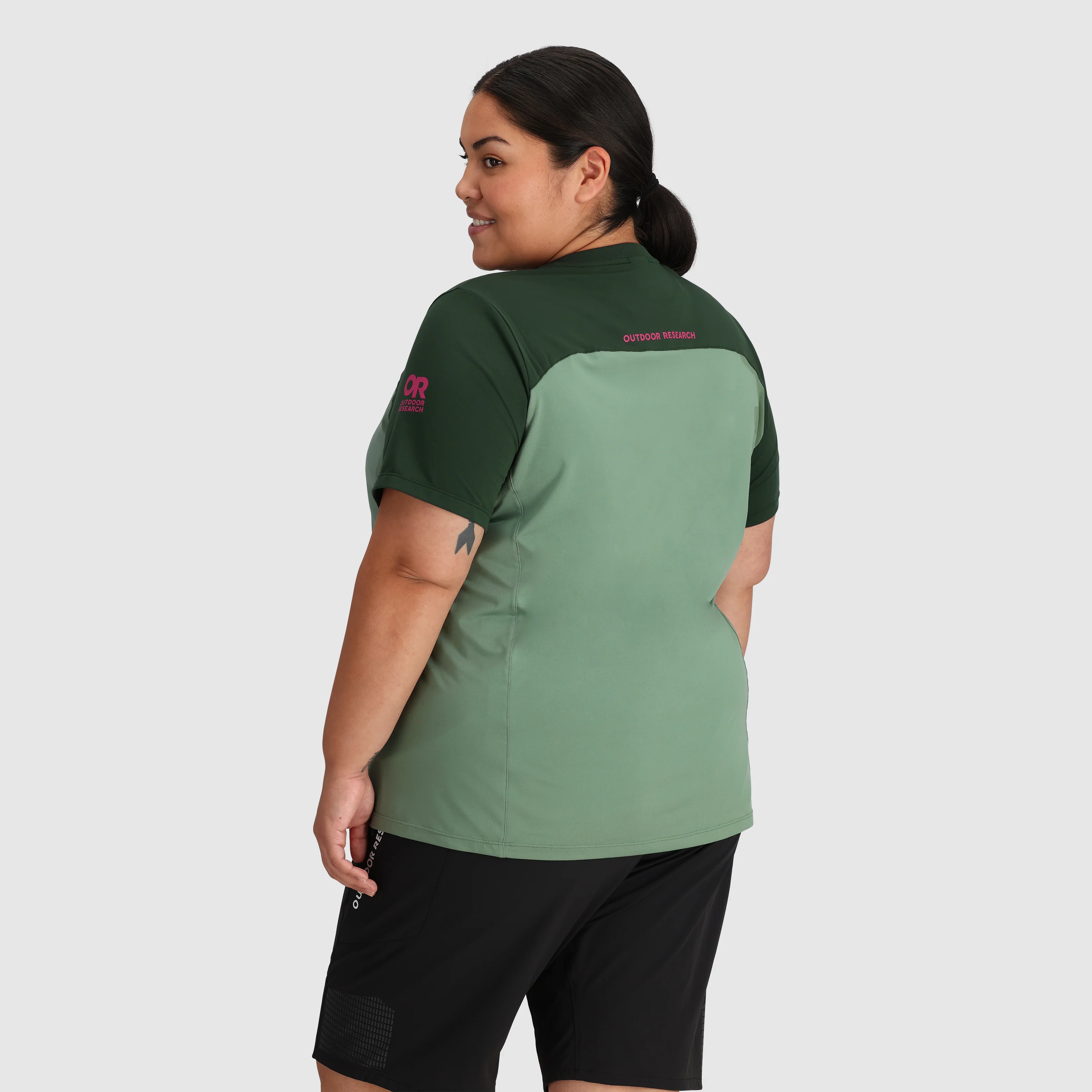 Women's Freewheel MTB Short Sleeve Jersey - Plus