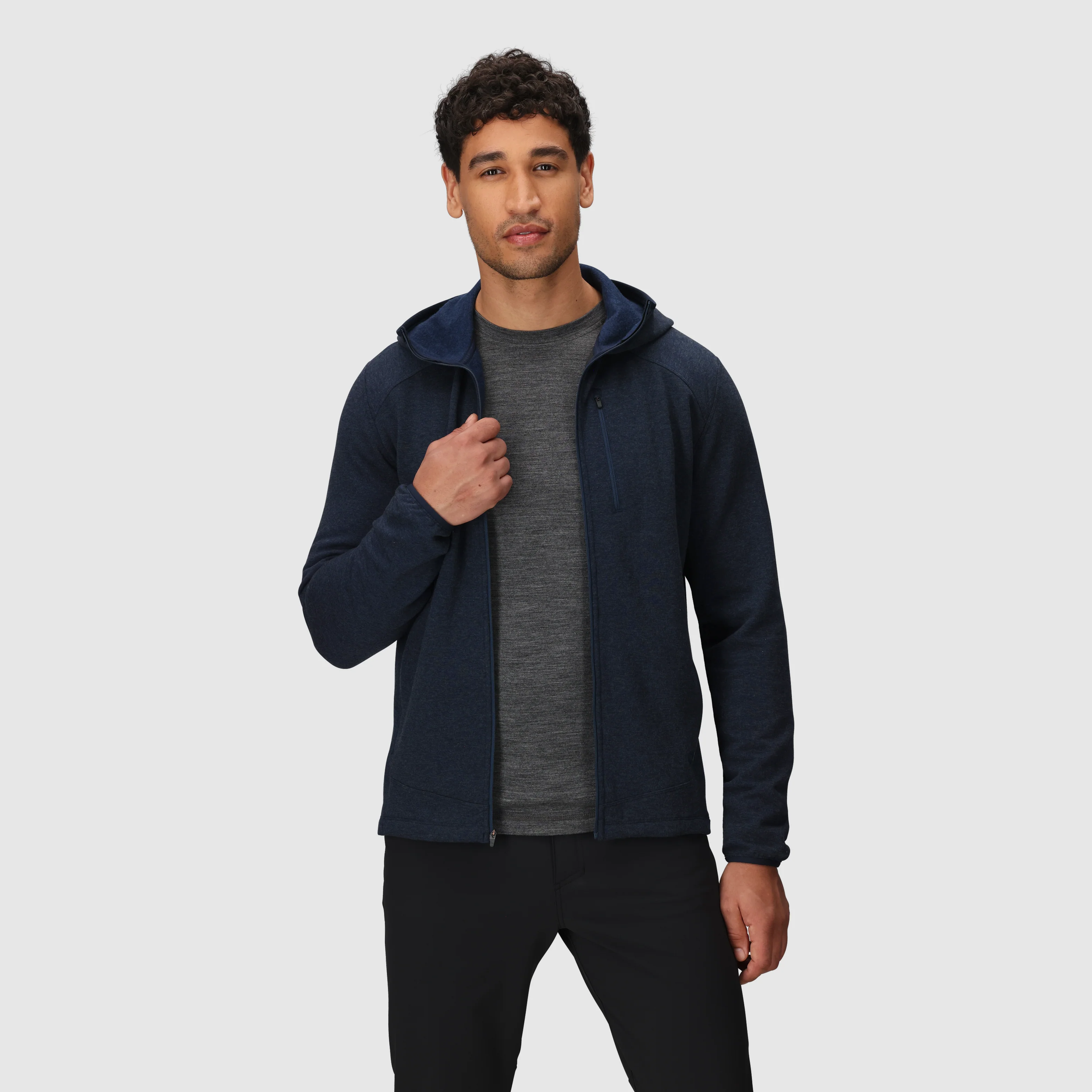 Men's Crescent Fleece Full Zip Hoodie