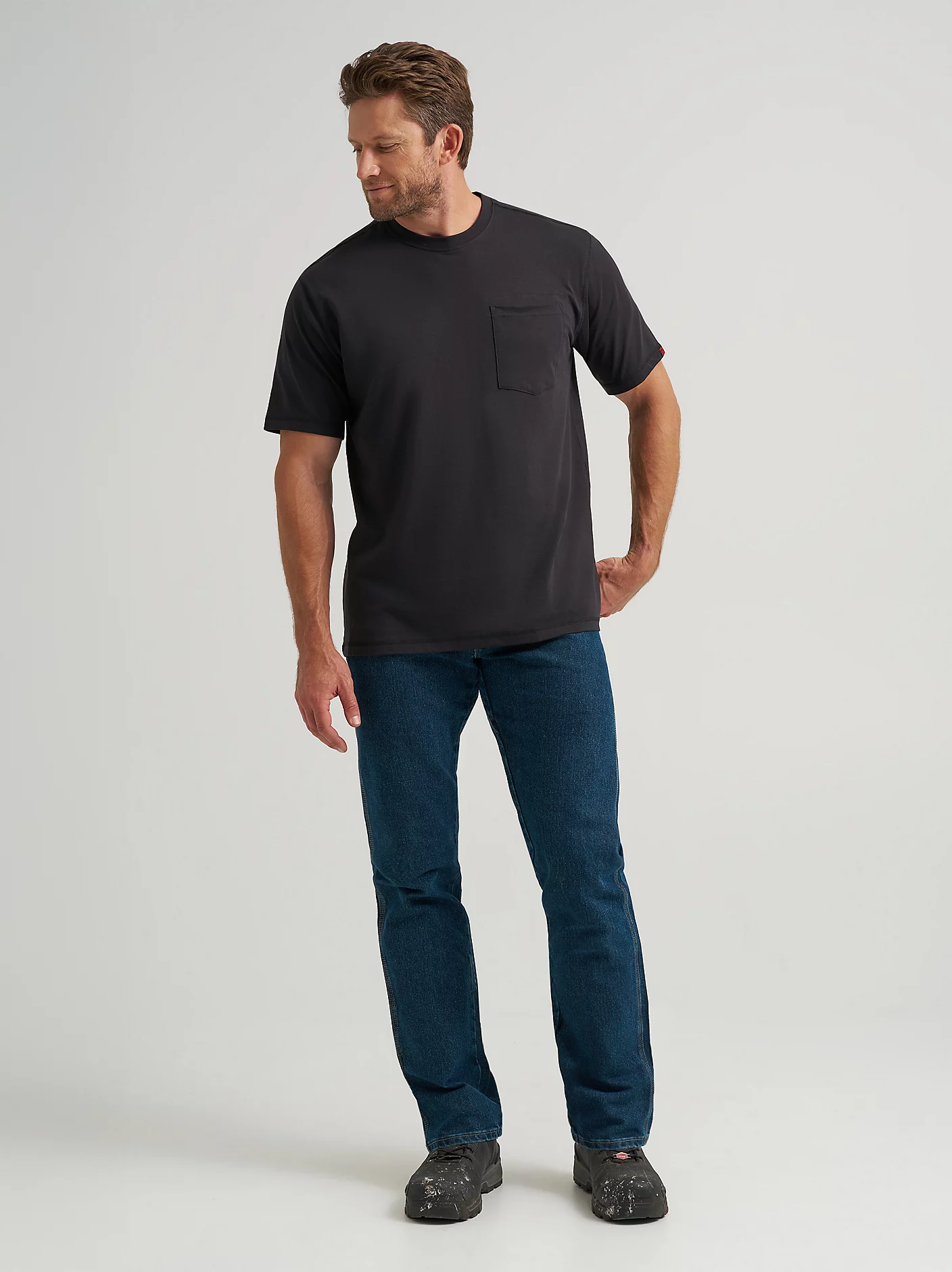 Wrangler® RIGGS Workwear® Short Sleeve 1 Pocket Performance T-Shirt