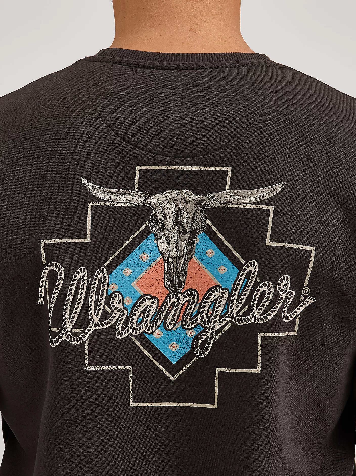 Men's Wrangler Graphic Long Sleeve Pullover