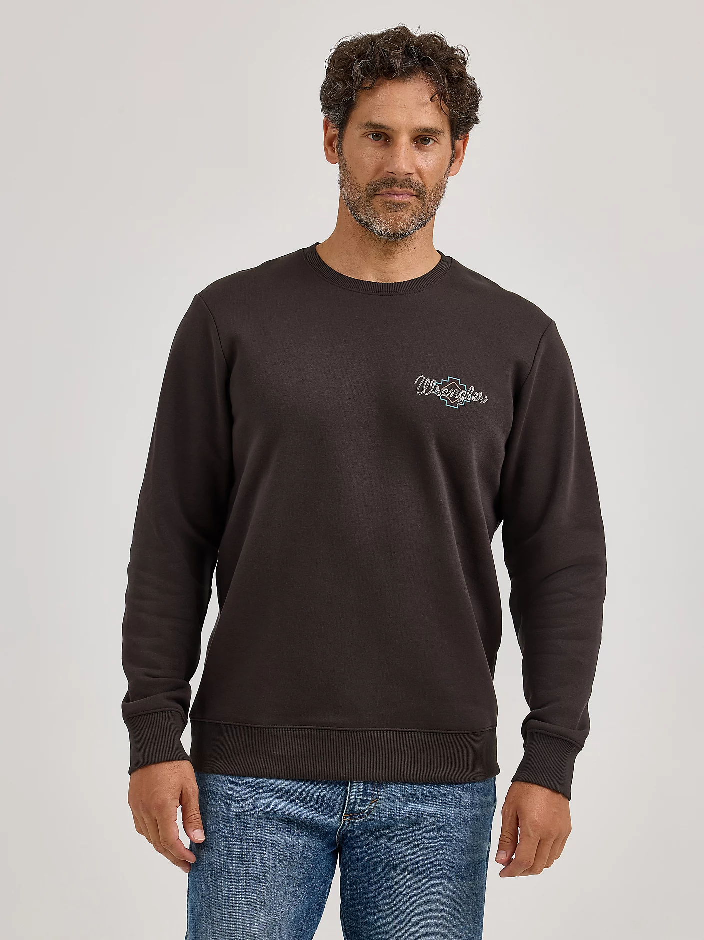Men's Wrangler Graphic Long Sleeve Pullover