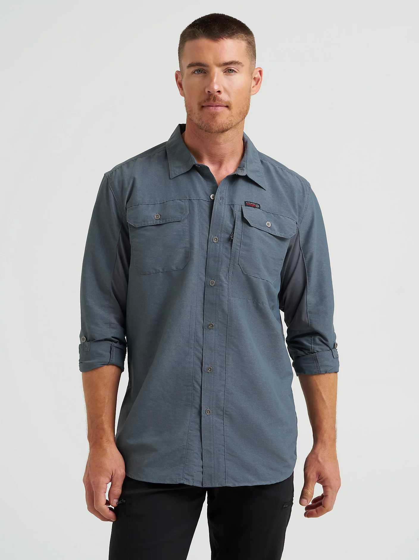 Wrangler ATG™ Men's Mix Material Shirt