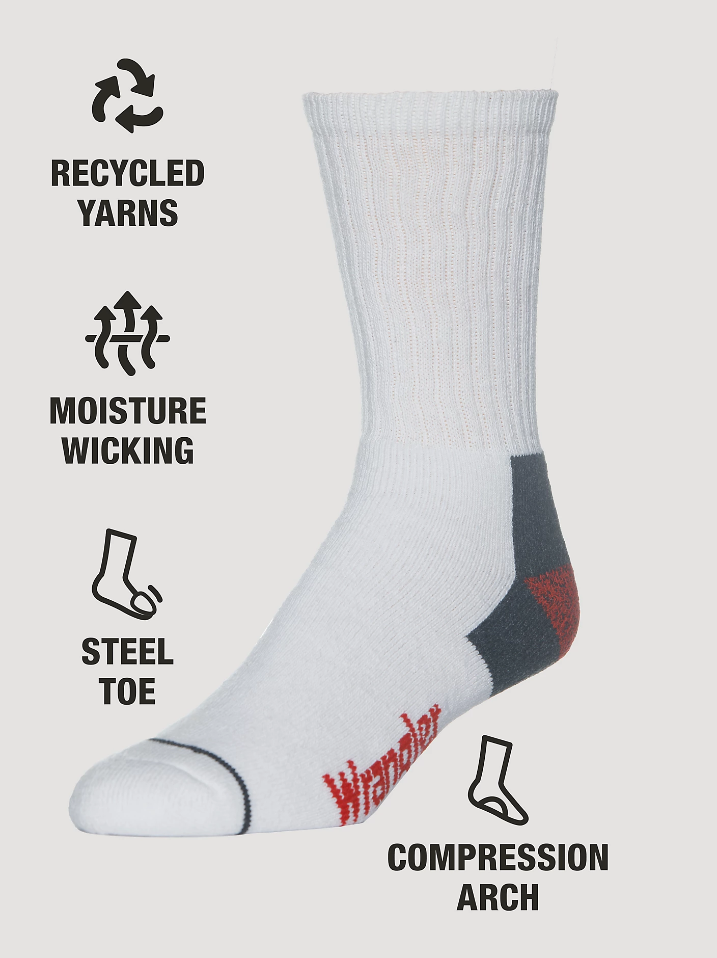 Men's Cold Weather Work Socks (3-pack)