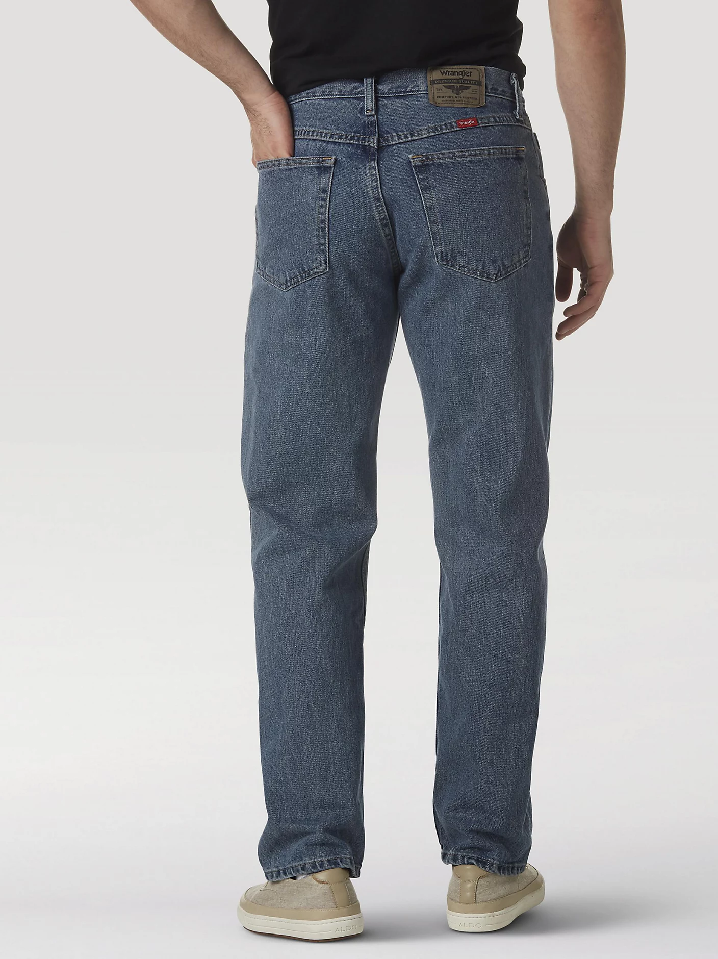 Wrangler® Five Star Premium Denim Relaxed Fit Jean