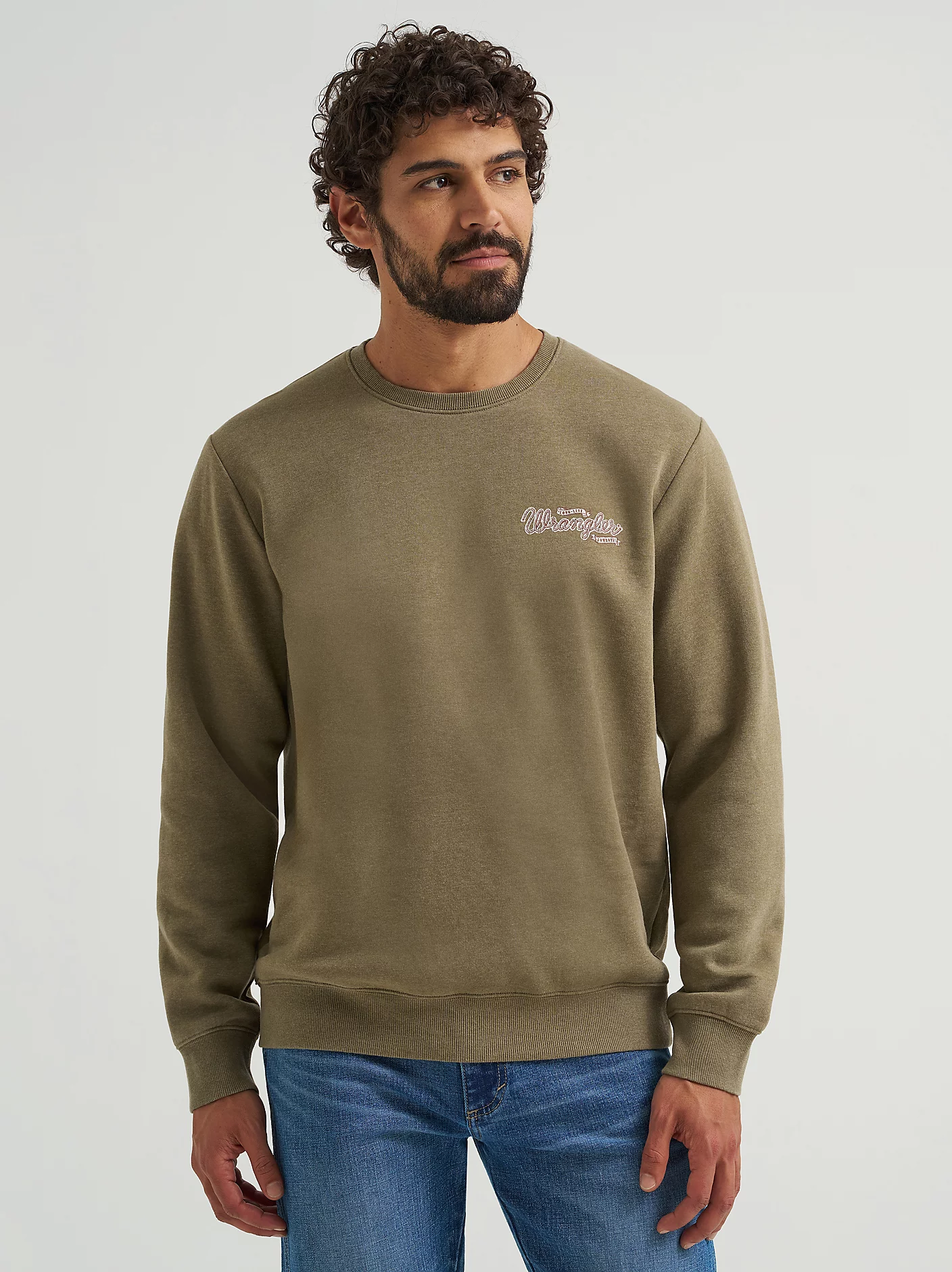 Men's Wrangler Graphic Long Sleeve Pullover