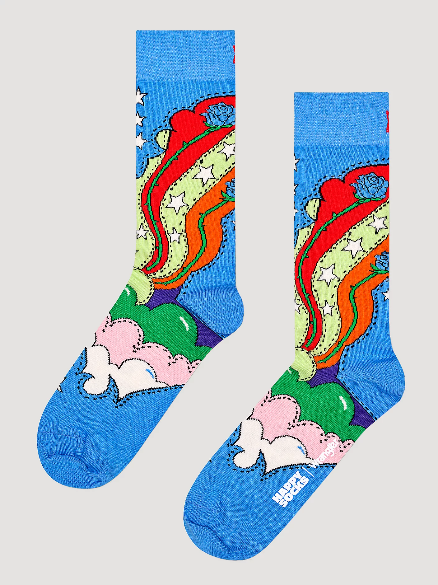 Wrangler® x Happy Socks Rose Sock