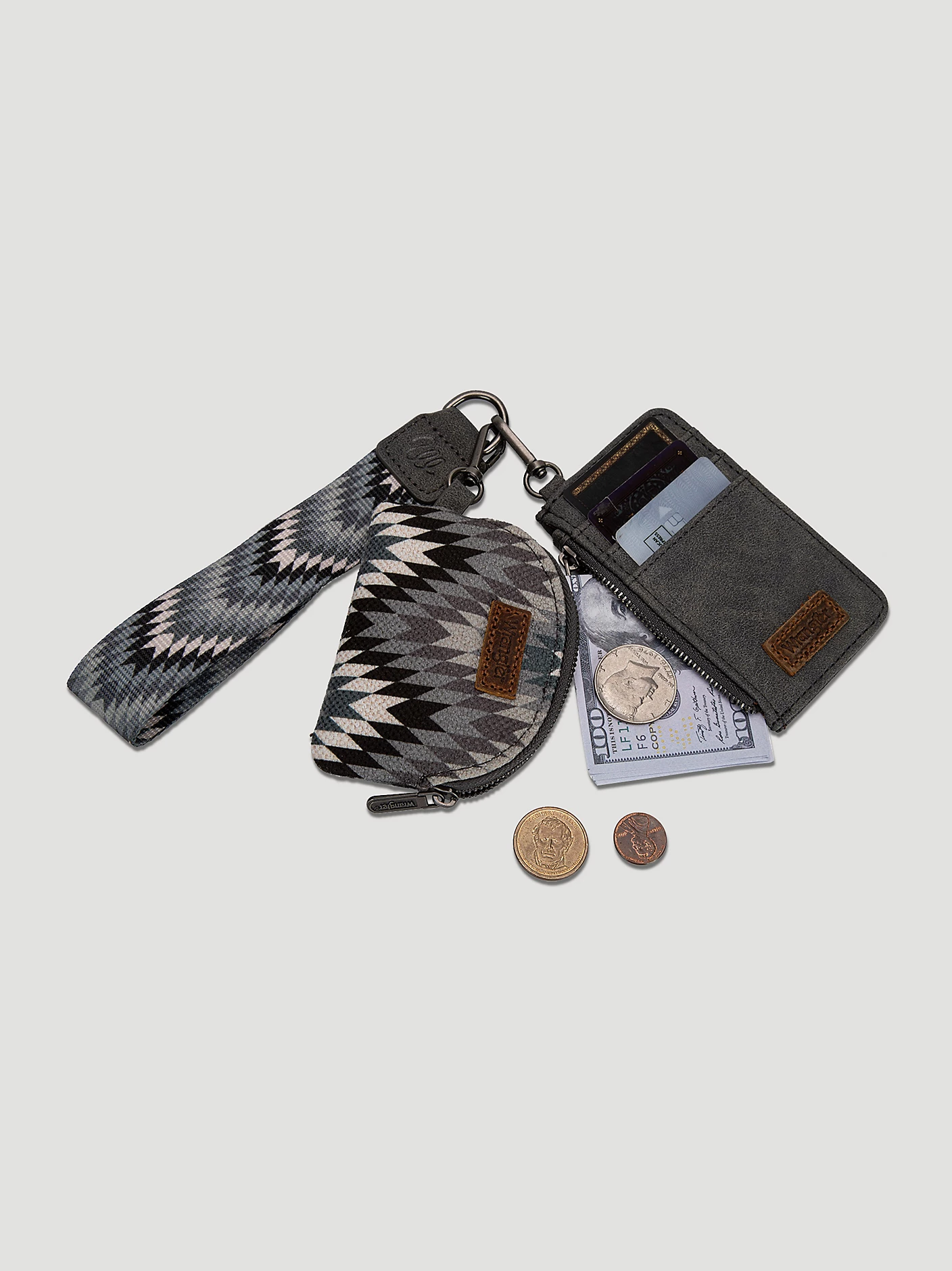 Zig Zag Print Wallet Card Set