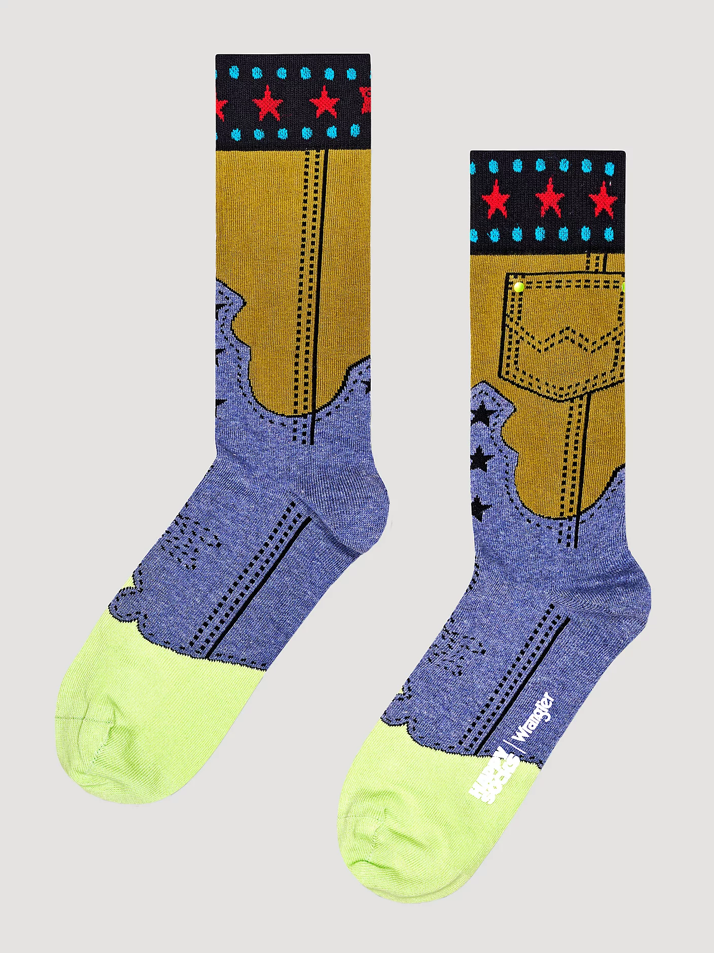 Wrangler® x Happy Socks Denim Sock