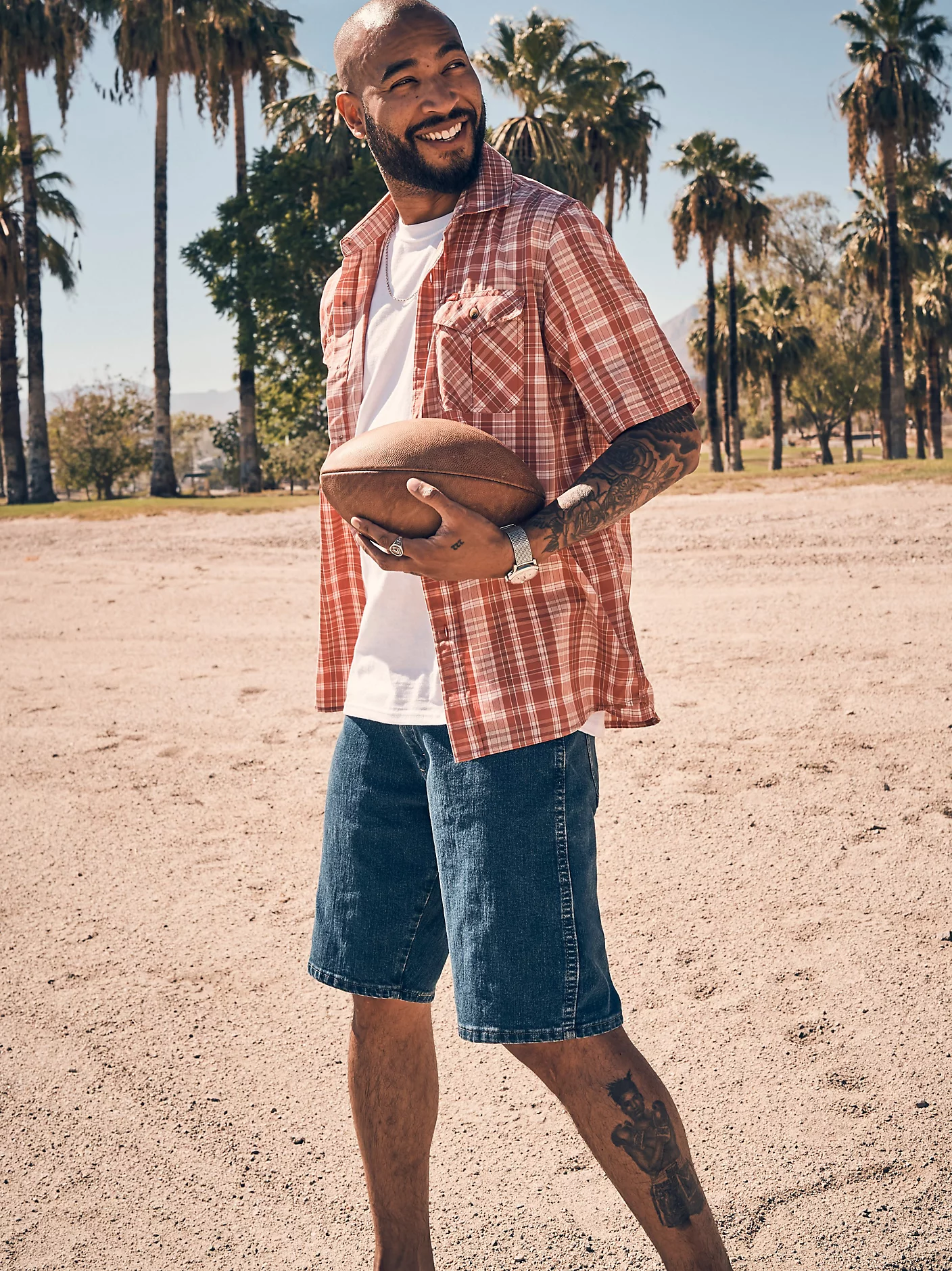 Men's Wrangler® Five Star Premium 5-pocket Relaxed Denim Short