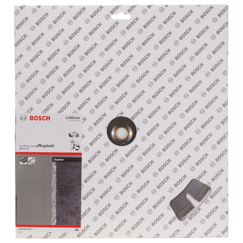 Bosch Asphalt Diamond Cutting Blade 350 x 20/25.40mm