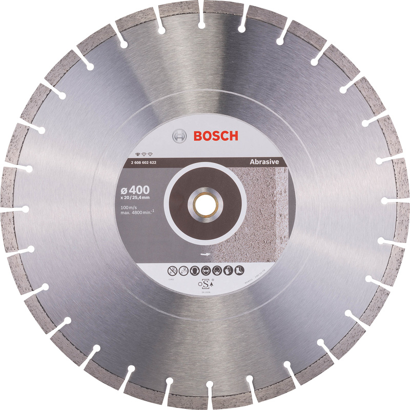 Bosch Abrasive Diamond Cutting Blade 400 x 20/25.4mm