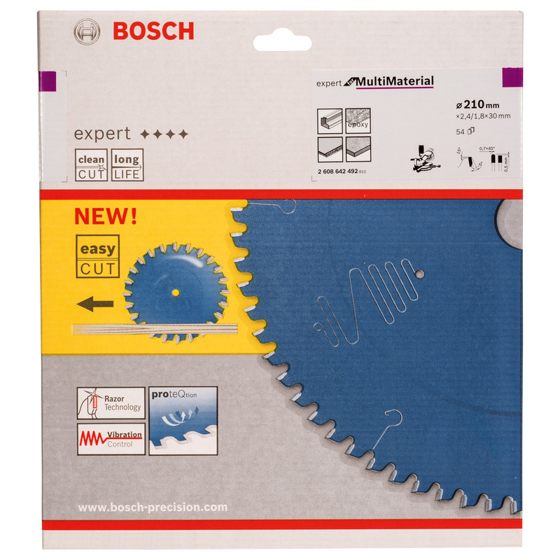 Bosch EXPERT Multi Material Circular Saw Blade 210 x 30 x 54T