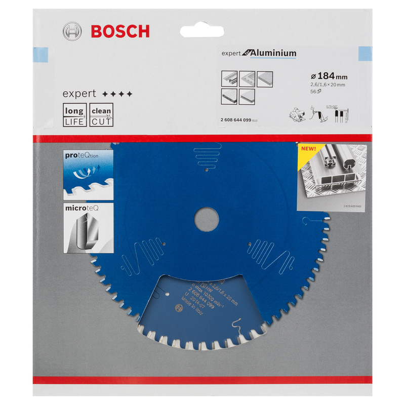 Bosch EXPERT Aluminium Circular Saw Blade 184 x 20 x 56T
