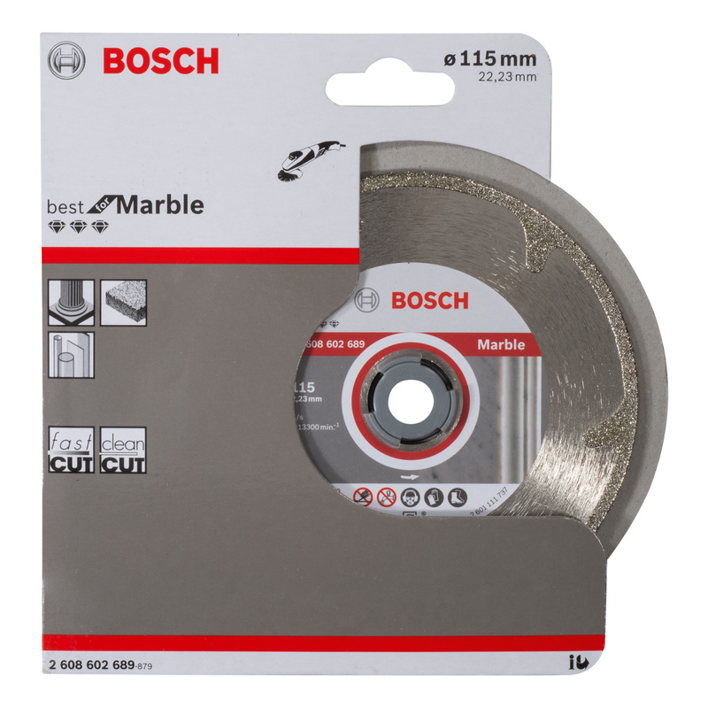 Bosch Marble Diamond Cutting Blade 115 x 22.23mm