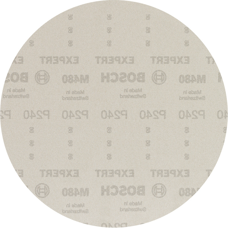 Bosch EXPERT M480 Mesh Drywall Sanding Disc 225mm 240G