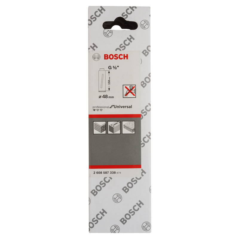 Bosch Diamond Dry Core Drill Cutter 48 x 150mm