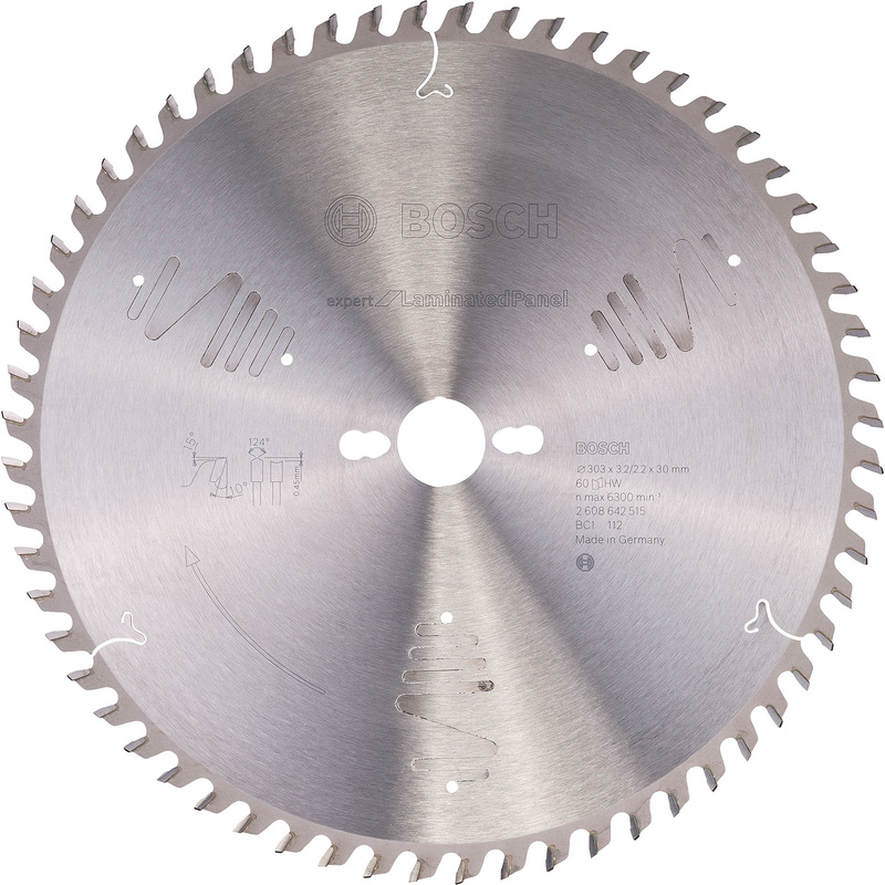 Bosch EXPERT Laminated Panel Circular Saw Blade 303 x 30 x 60T