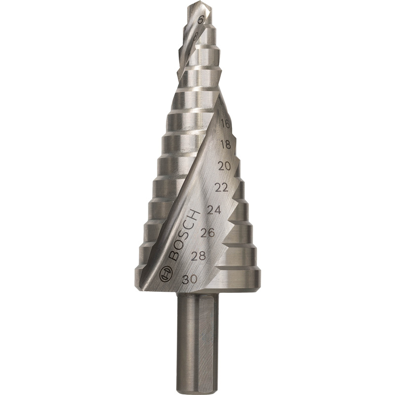 Bosch HSS Titanium Step Drill Bit 4 - 30mm