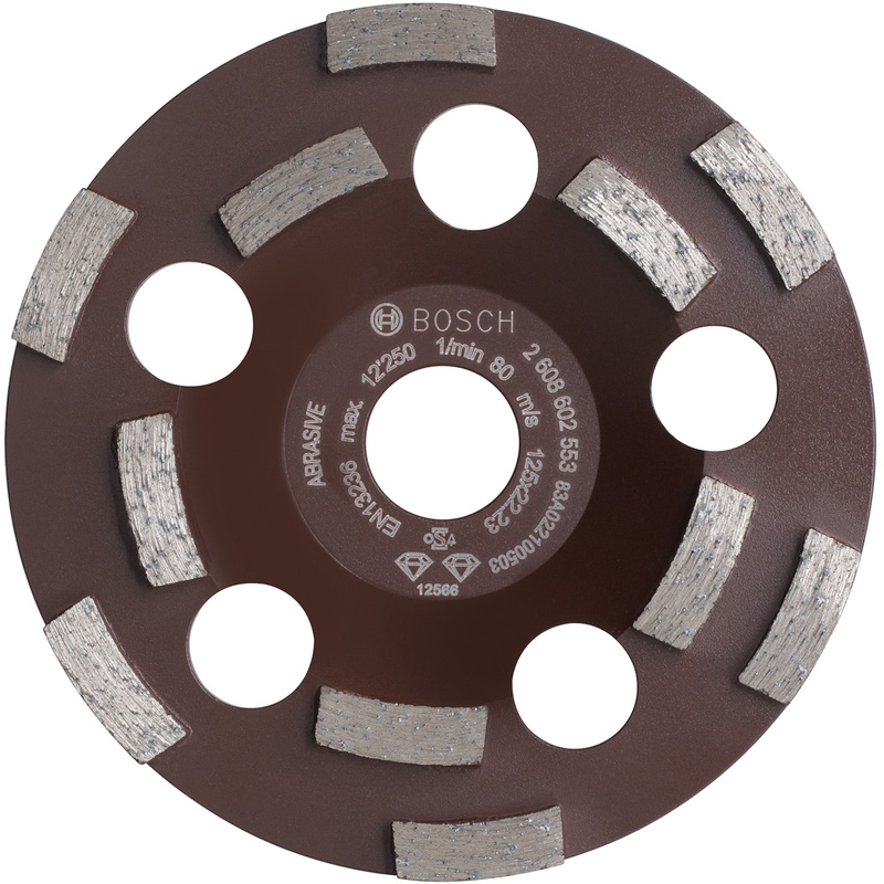 Bosch EXPERT Diamond Abrasive Grinding Head 125 x 22.23mm