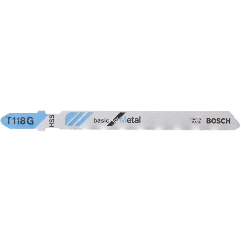Bosch Bayonet Jigsaw Blade T118G Metal