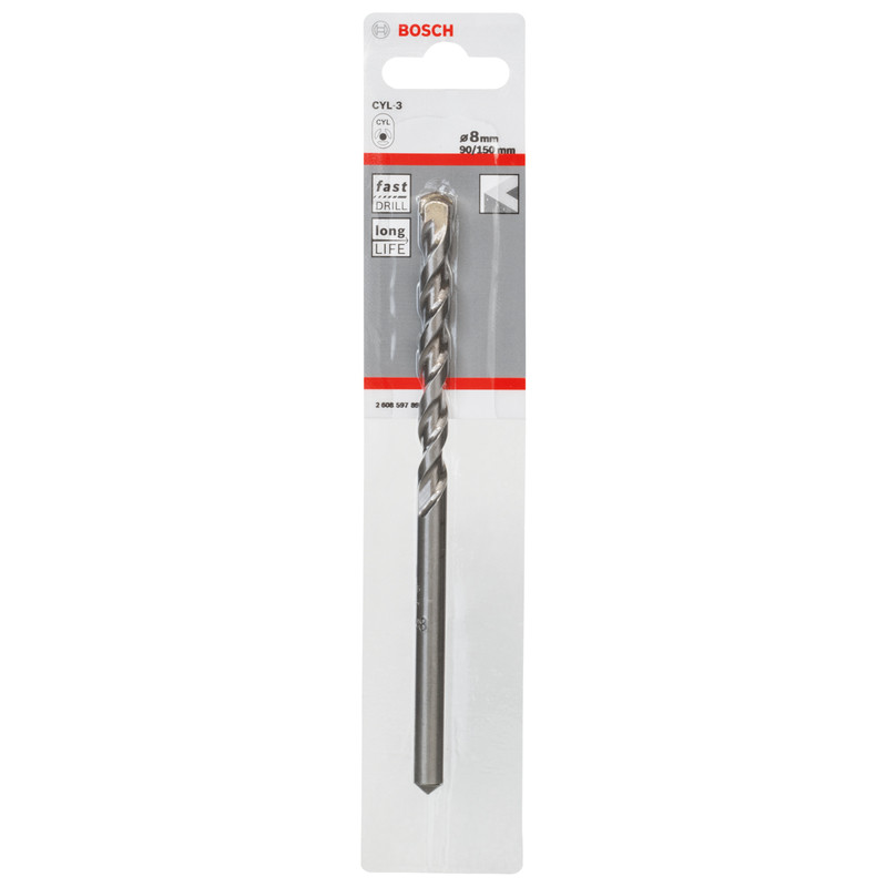 Bosch CYL-3 Masonry Drill Bit 8 x 150mm