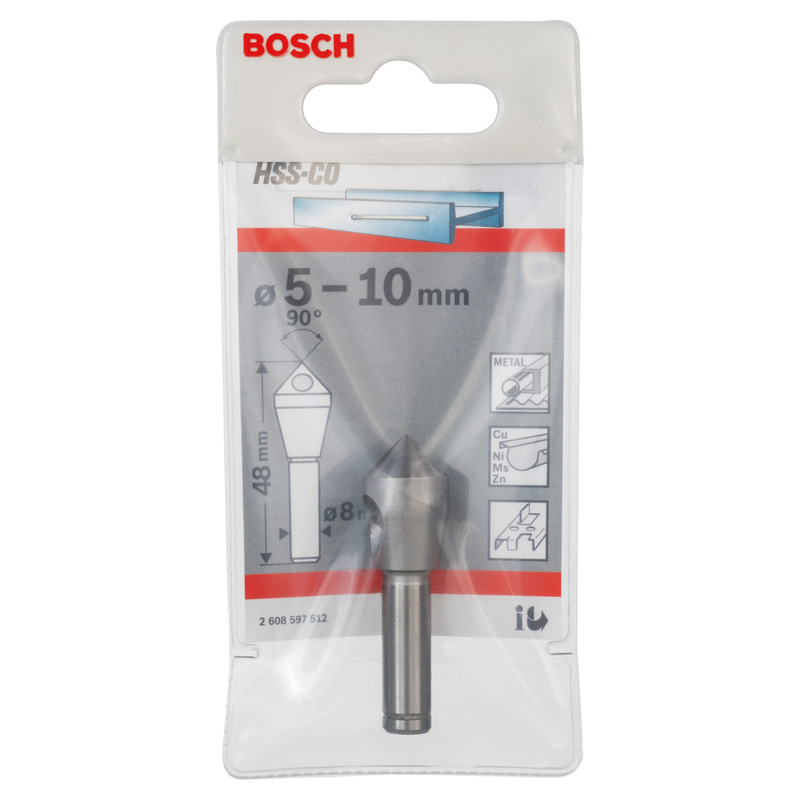 Bosch Slanting Metal Countersink 5 - 10mm