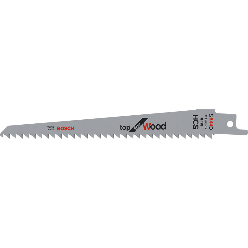 Bosch Sabre Saw Blade Wooden Board and Plastic S644D