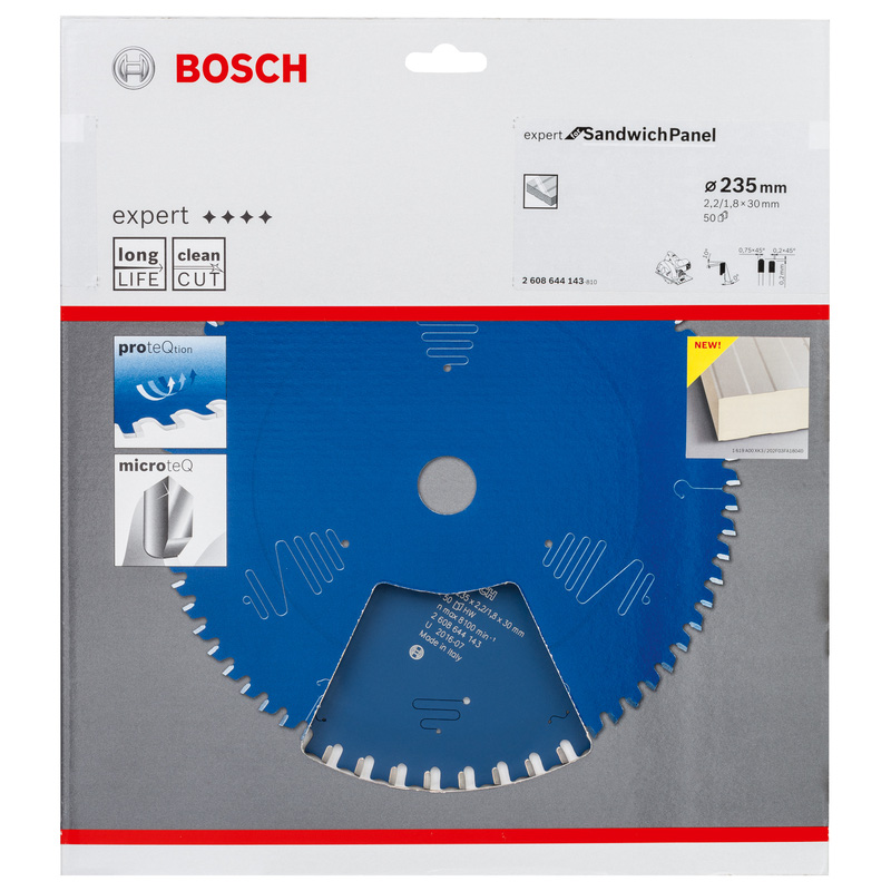 Bosch EXPERT Sandwich Panel Circular Saw Blade 235 x 30 x 50T