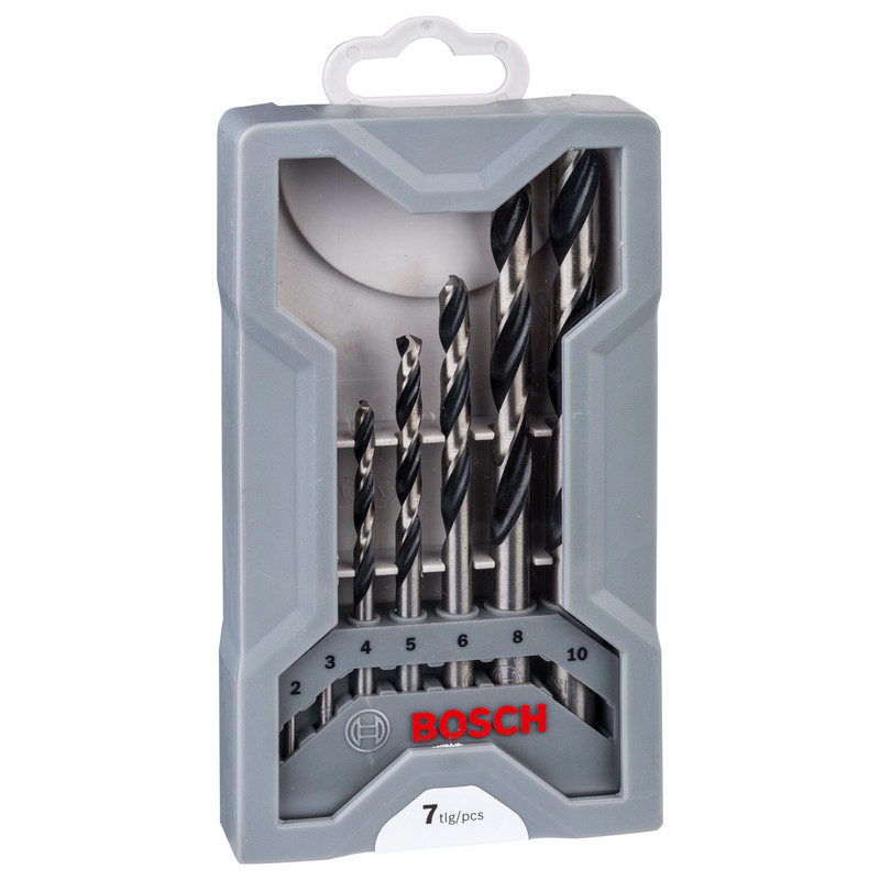 Bosch PointTeQ HSS Metal Drill Bit Set 7 Piece