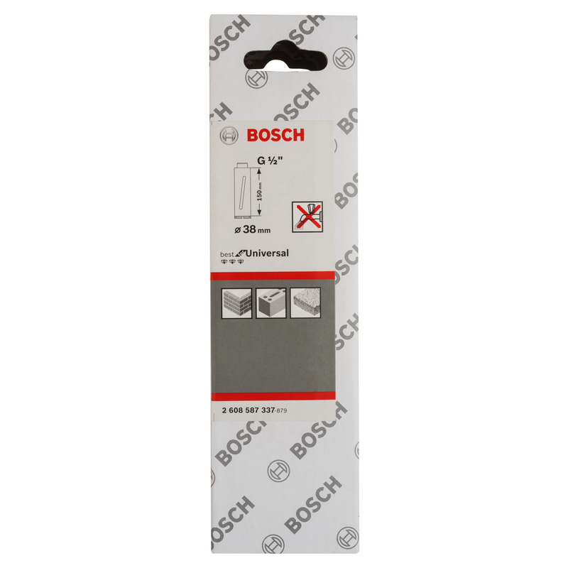 Bosch Diamond Dry Core Drill Cutter 38 x 150mm
