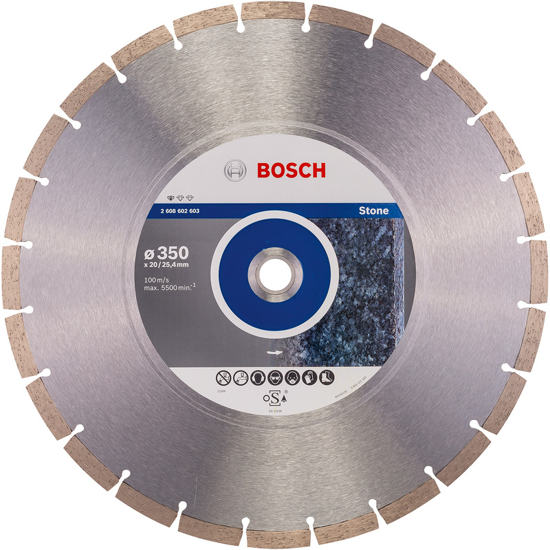 Bosch Stone Diamond Cutting Blade 350 x 20/25.4mm