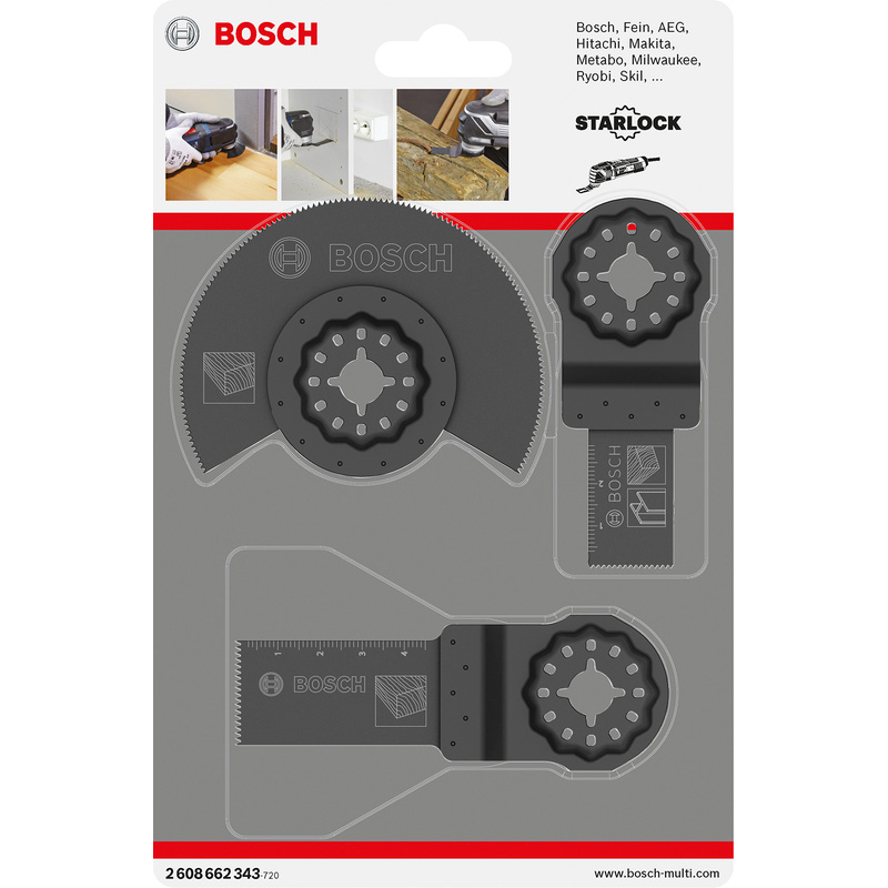 Bosch Wood and Metal Multi Tool Blade Set