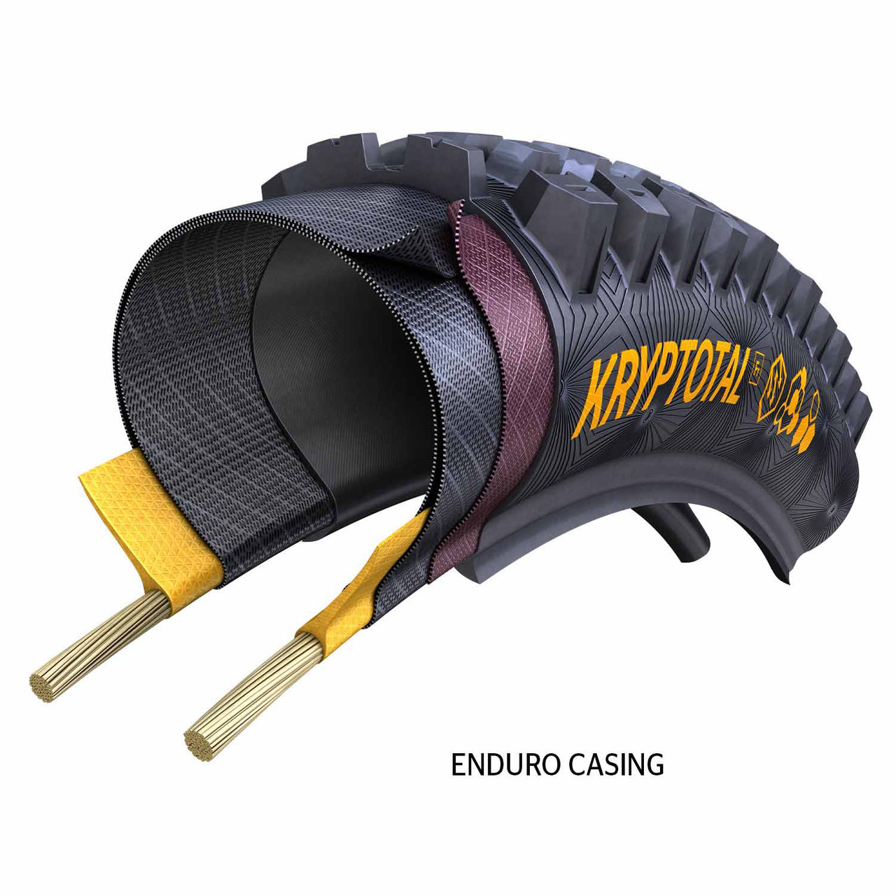 Continental Kryptotal 29 x 2.40in. R Enduro Soft Folding Tire