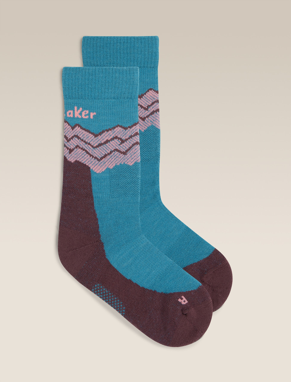 icebreaker Hike+ Medium Crew Across the Peaks Socks - Women's
