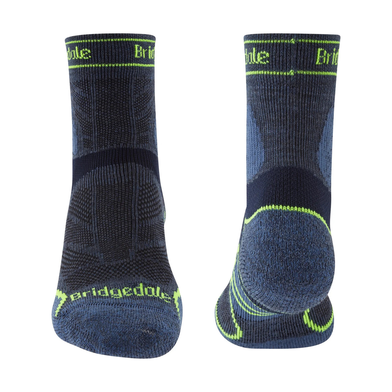 Bridgedale Trail Run Lightweight T2 Merino Sport 3/4 Crew Socks - Men's