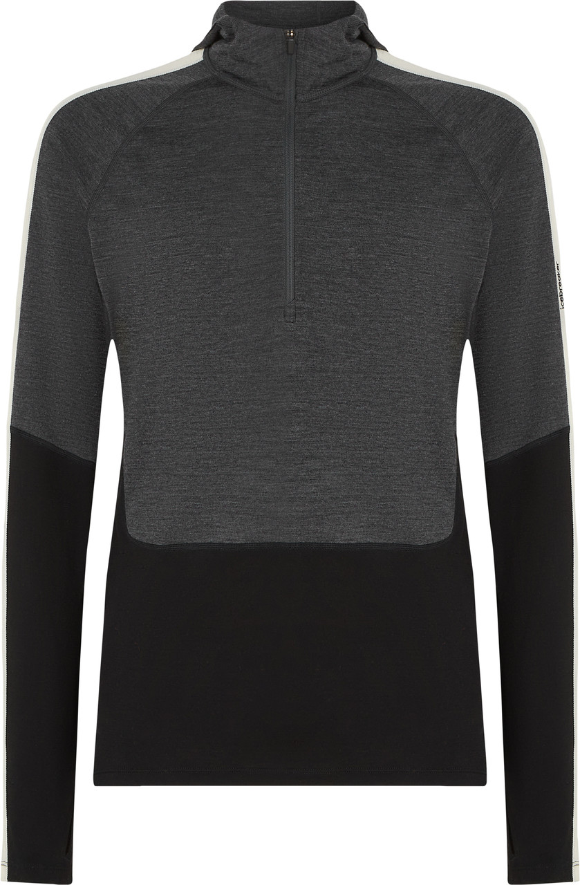 icebreaker Merino 200 Oasis+ Long Sleeve Half Zip Hoodie - Men's