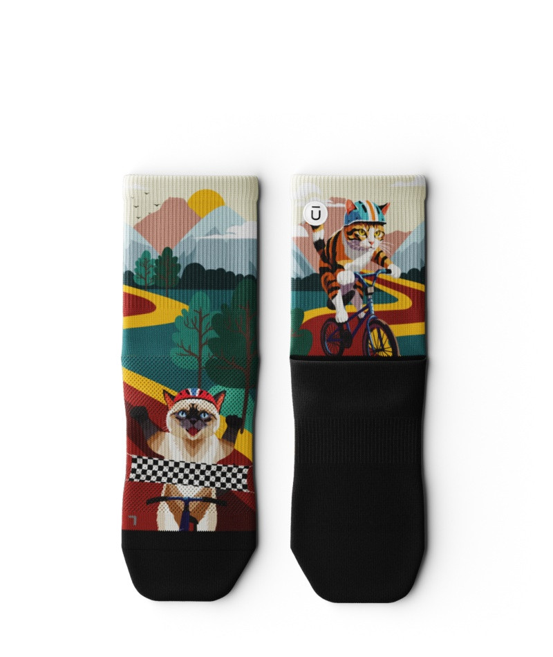 Outway Fast & Furriest Quarter Sock - Unisex