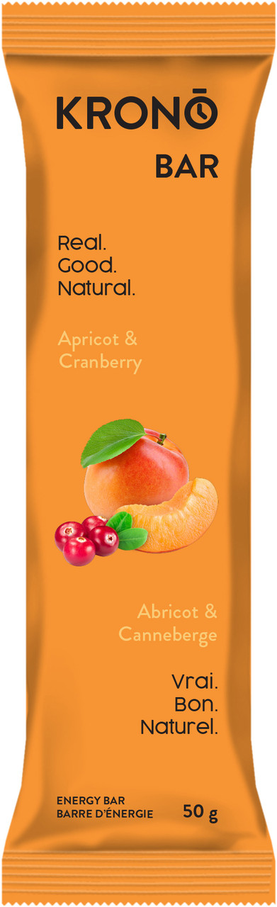 Krono Nutrition Apricot Cranberry Energy Bar