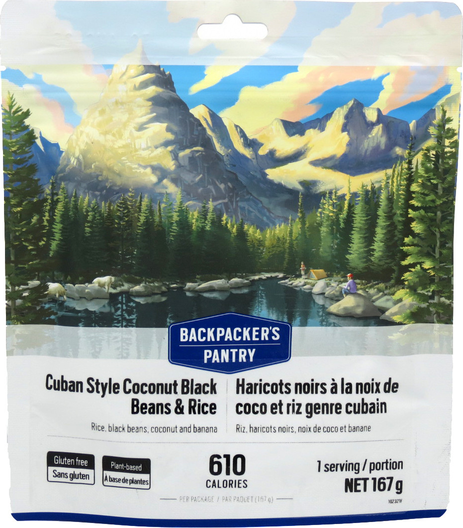 Backpacker's Pantry Cuban Coconut Black Beans and Rice