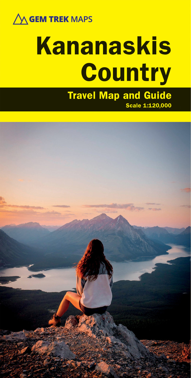 Gem Trek Publishing Kananaskis Country Map 2nd Edition