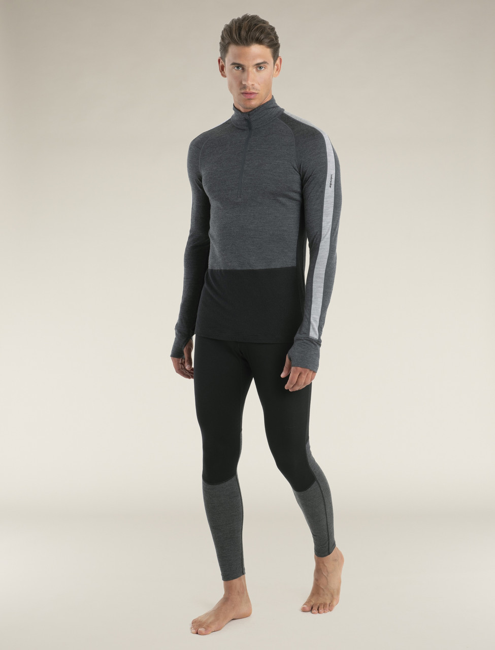 icebreaker Merino 200 ZoneKnit Long Sleeve Half Zip - Men's