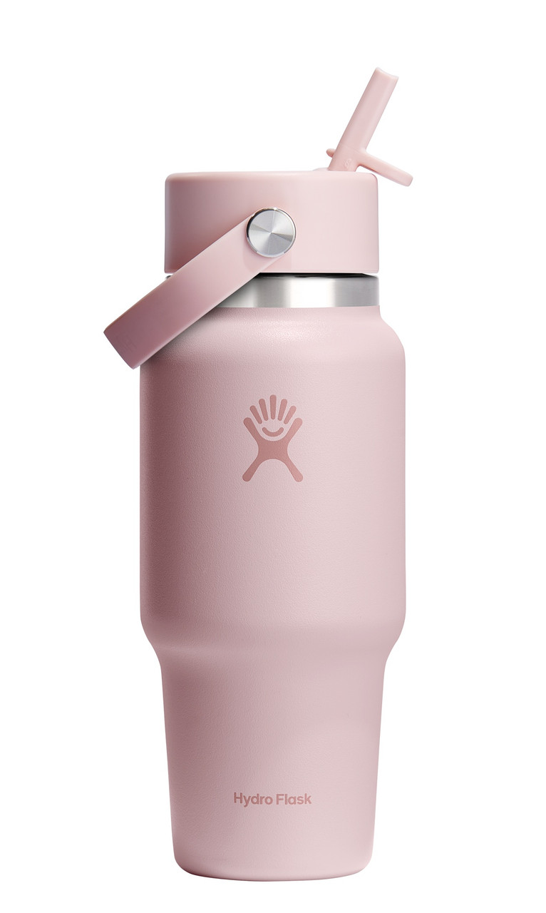 Hydro Flask Wide Mouth Flex Straw Cap Travel Bottle 710ml