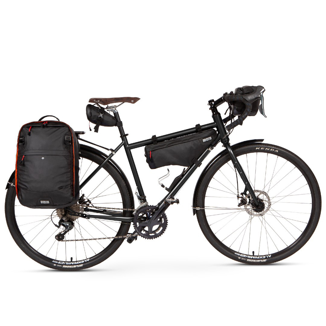Two Wheel Gear Pannier Backpack Convertible LITE - Recycled Fabric