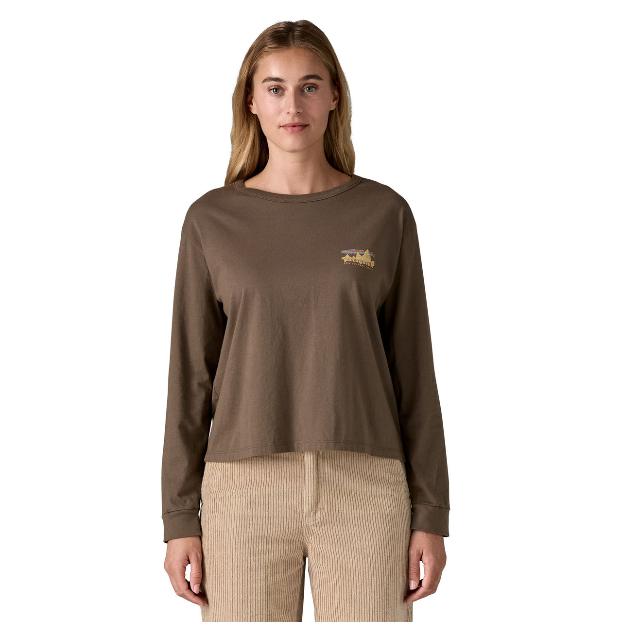 Patagonia Long Sleeve '73 Skyline Easy Cut Organic T-Shirt - Women's