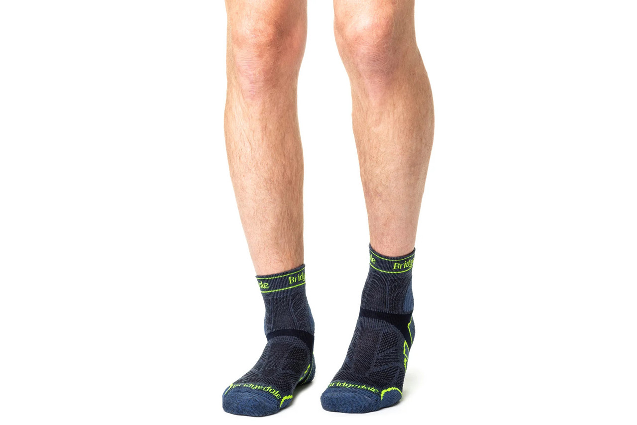 Bridgedale Trail Run Lightweight T2 Merino Sport 3/4 Crew Socks - Men's
