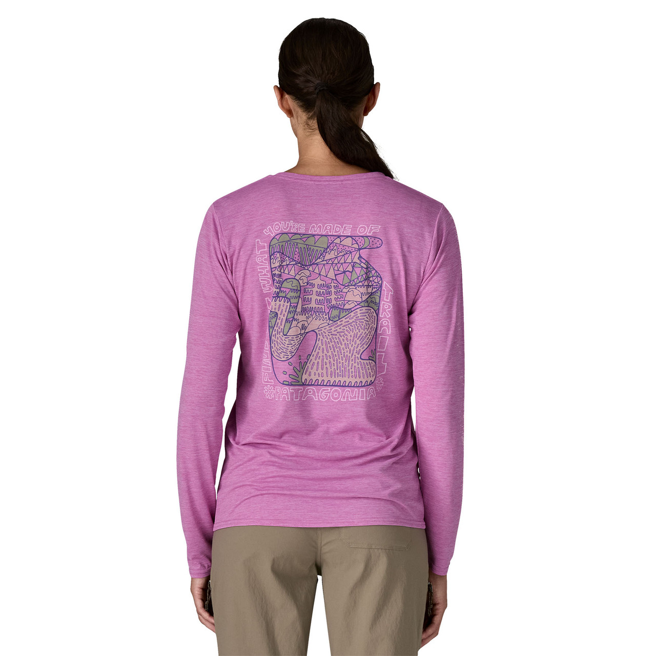 Patagonia Capilene Cool Daily Graphic Long Sleeve Shirt - Women's